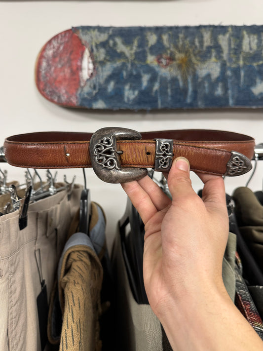 Chrome Hearts ‘3 Piece’ Western Buckle Belt