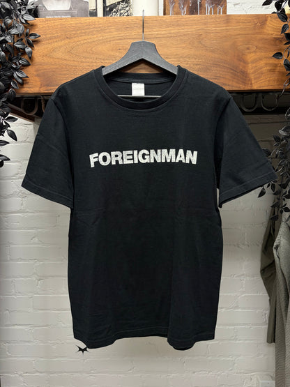 AW2000 Number (N)ine ‘Foreignnan’ Faded Brown Cotton T-Shirt
