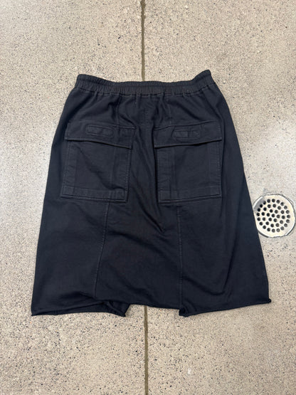 Rick Owens DRKSHDW ‘Pod’ Drawstring Drop Crotch Shorts