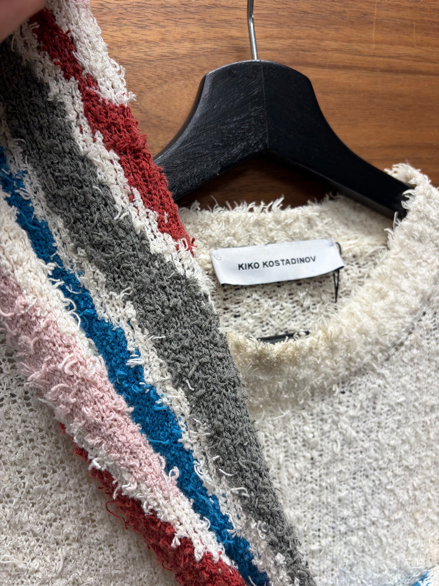 AW2018 Kiko Kostadinov ‘Delva Intarsia’ Knit Sweater
