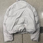 Acne Studios Padded ‘Cloud Grey’ Collared Zip-Up Bomber Jacket