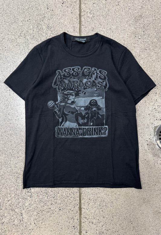 AW2011 Junya Watanabe ‘Wanna Drink?’ Graphic T-Shirt