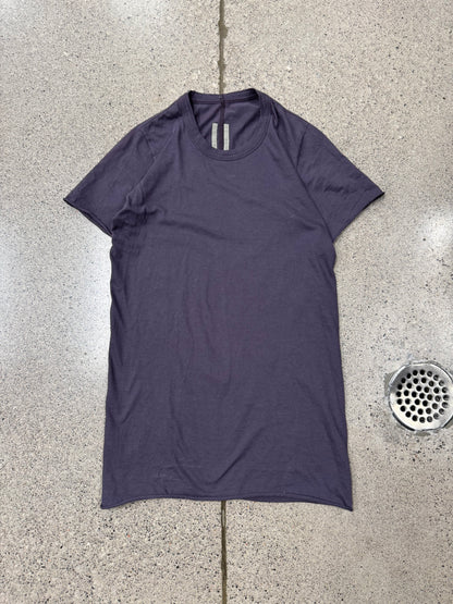 AW2021 Rick Owens ‘Gethsemane’ Eggplant Purple Layering Shirt