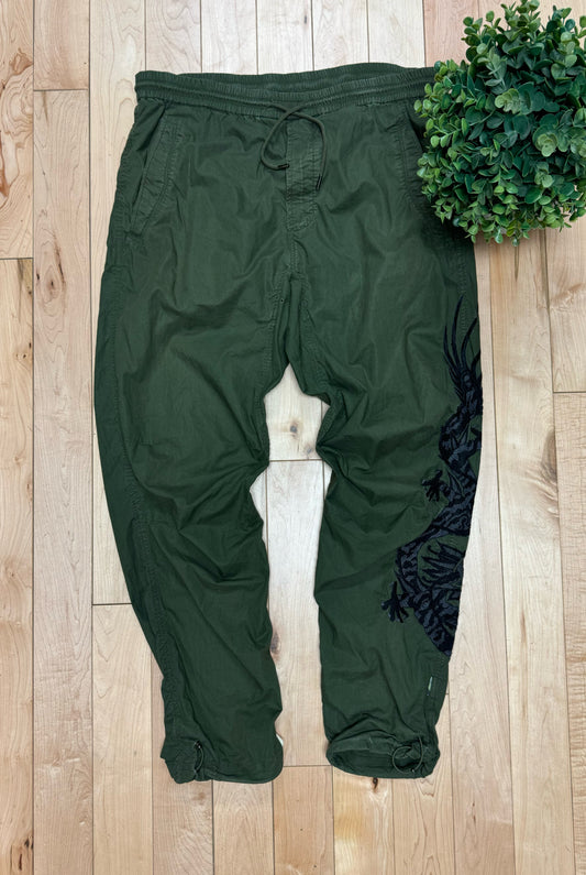 Maharishi ‘Dragon’ Embroidered Cargo Pants