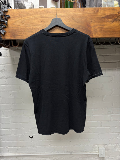 SS2022 Saint Laurent ‘Smoking Heart’ Black Single Stitch Graphic T-Shirt