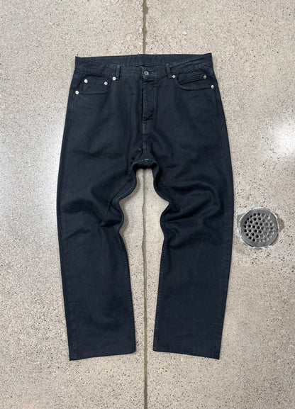 Rick Owens DRKSHDW ‘Torrence Cut’ Black Denim