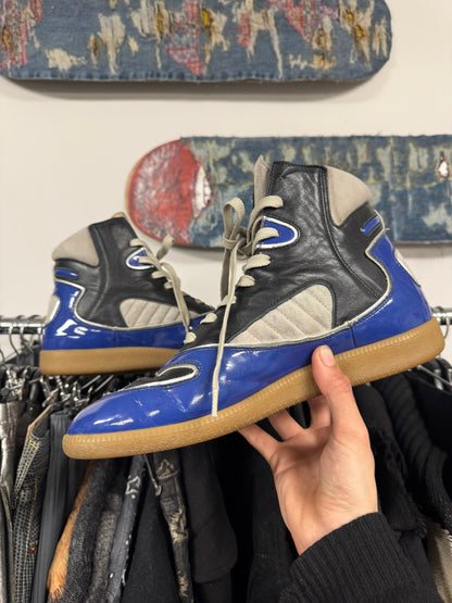 SS2012 Maison Margiela Patent Leather High Top Sneakers