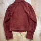 Dolce & Gabbana Mainline Runway Suede Leather Lined Trucker Jacket