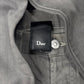 Dior Homme Washed Grey Skinny Jeans