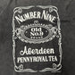 Number (N)ine ‘Jack Daniel’s’ Graphic T-Shirt
