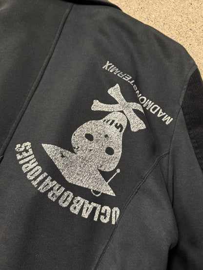 AW20003 Undercover Paper Doll Hybrid Sweatshirt/Corduroy Overcoat