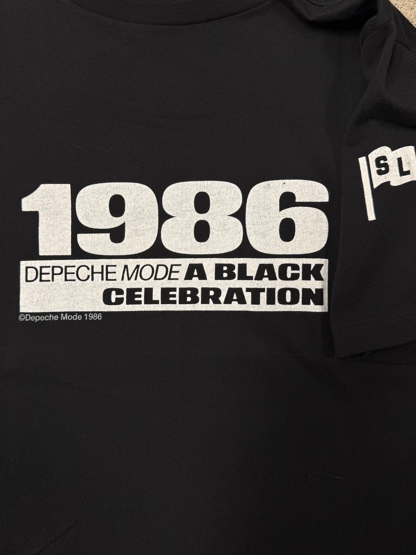 2017 Saint Laurent ‘Depeche Mode’ Graphic T-Shirt