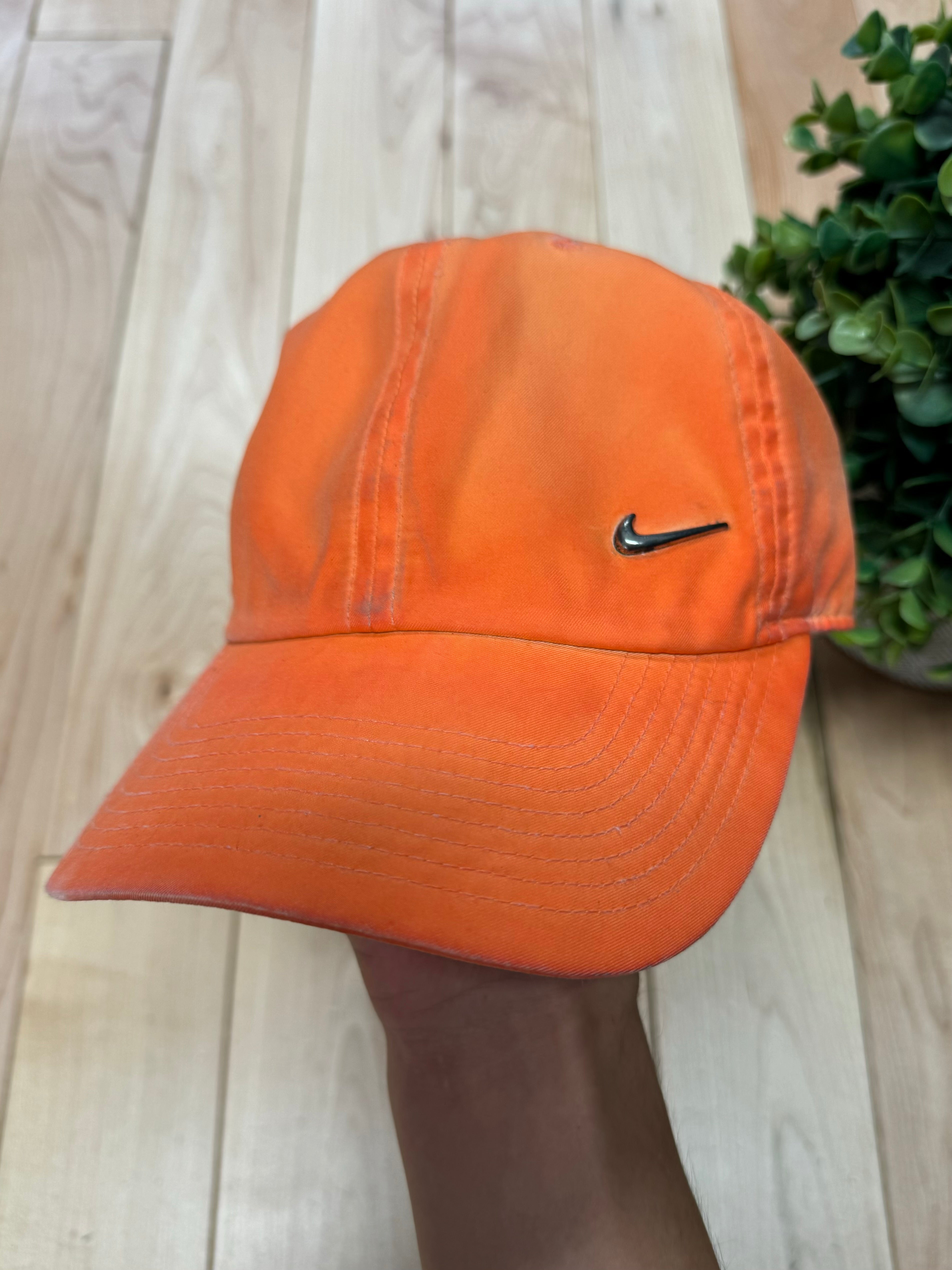 1017 Alyx 9SM x Nike Orange Silver Strapback Hat