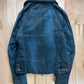 Tornado Mart Triple Zip Blue Work Jacket