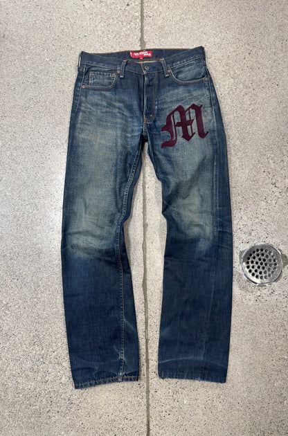 AW2001 Junya Watanabe x Levi’s 501 ‘M’ Japanese Raw Selvedge Denim
