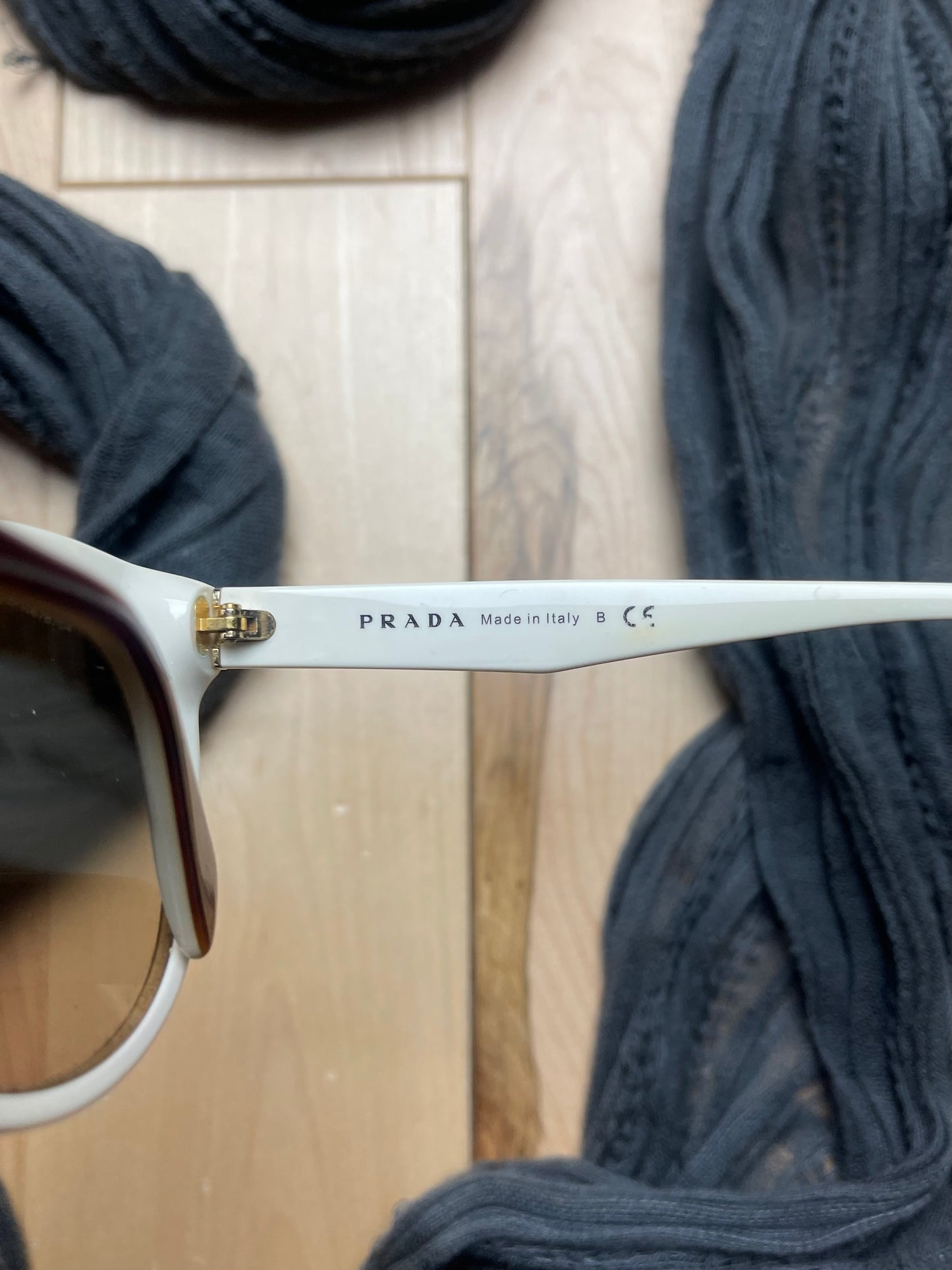 Prada Cat Eye Brown Tortoiseshell Sunglasses