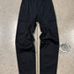 Givenchy ‘Cursive Logo’ Slim Straight Leg Black Cargo Trousers