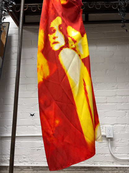 AW1998 Jean Paul Gaultier ‘Vampire’ Pixelated Print Dress