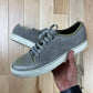 Lanvin Sage Green Low Top Skate Sneakers