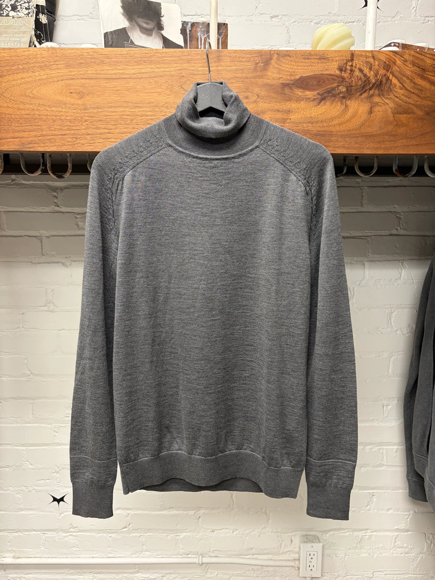 2011 Balenciaga by Nicholas Ghesquiere Silk/Cashmere Roll Neck Sweater
