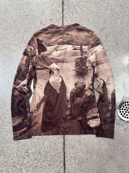 SS1998 Jean Paul Gaultier ‘Bedouins’ Mesh Long Sleeve Shirt