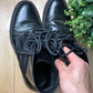 Saint Laurent ‘Army 25’ Black Leather Combat Boots