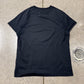 2021 Maison Margiela ‘Basic Stitch’ Blank Black T-Shirt