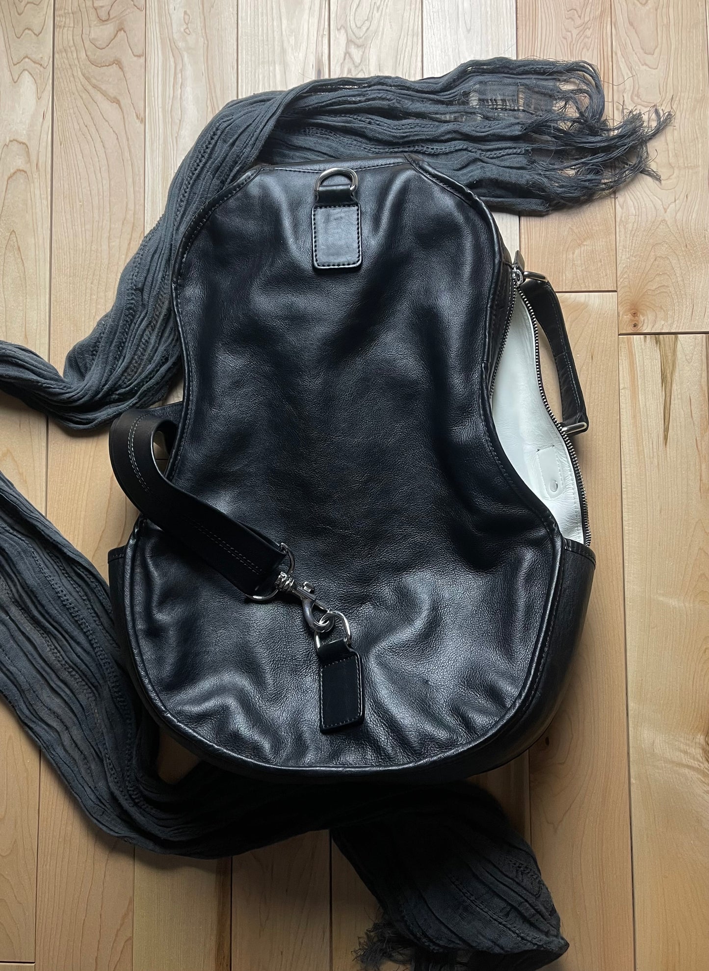 2012 Maison Margiela Leather ‘Weekender’ Guitar Bag