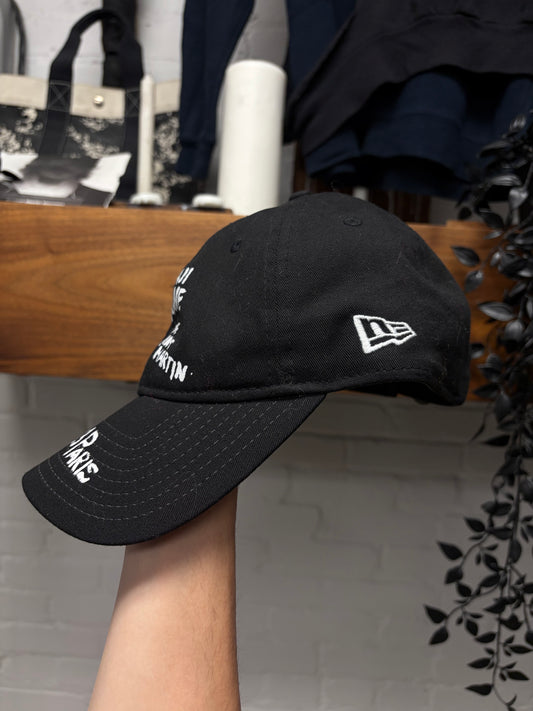 Yohji Yamamoto Pour Homme x New Era Painter Logo Strap-Back Hat