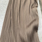 Issey Miyake Pleats Please Brown Wide Leg Trousers