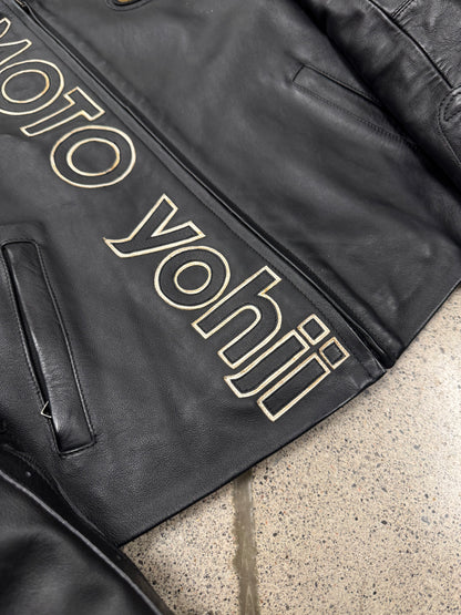 SS2005 Yohji Yamamoto x Dainese Motorcycle Leather Racing Jacket