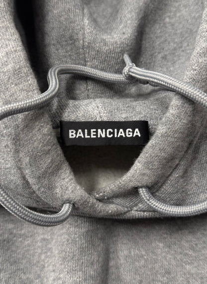 Balenciaga ‘BB Crest’ Heavyweight Terry Cotton Pullover Hoodie