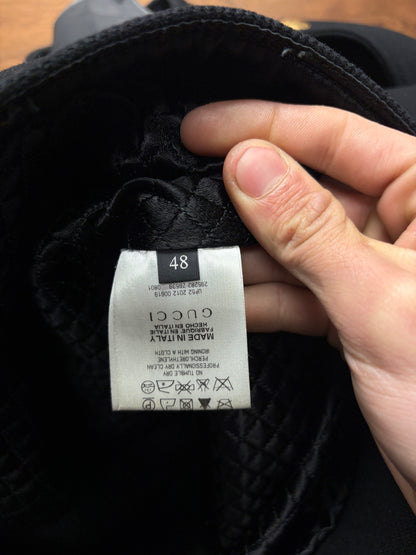 AW2010 Gucci by Frida Giannini ‘Napoleon’ Double Breasted Cropped Wool Coat