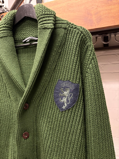 Gucci by Frida Giannini ‘Royal Crest’ Chenille Patch Wool Cardigan