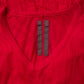 AW2008 Rick Owens ‘Stag’ Scarlett Red Tank Top