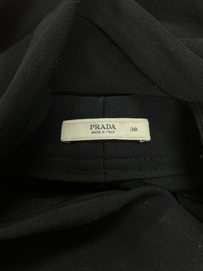 Prada Mainline Tactical Black Cargo Pants