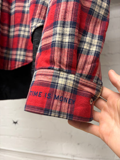 AW2017 Vetements ‘Detached Sleeve’ Flannel with Quilted Interior Liner
