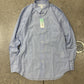 Comme Des Garçons Shirt Pinstripe Blue/White Button Up Shirt