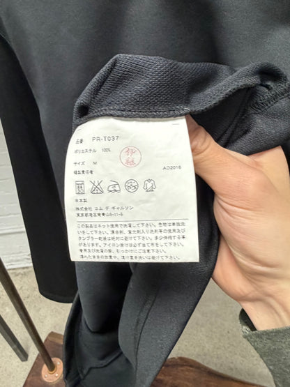 2016 Comme Des Garçons Homme Plus ‘Studded Collar’ Black Sweatshirt