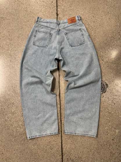 Y-Project ‘Paris’ Light Wash Blue Wide Leg Denim