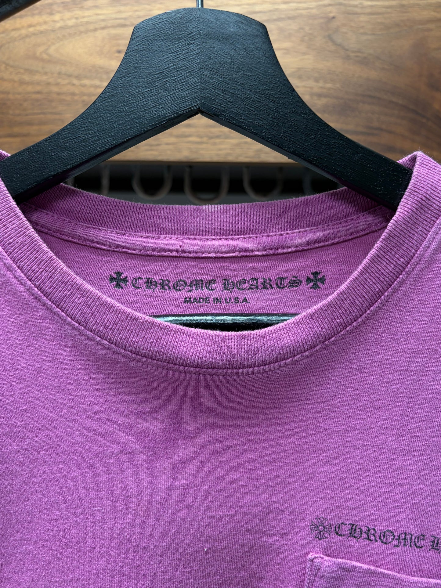 Chrome Hearts x Matty Boy ‘Spider Web’ Purple Graphic T-Shirt