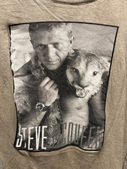 Dolce & Gabbana ‘Steve McQueen’ Portrait Graphic T-Shirt