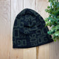 Dolce & Gabbana Black Monogram Logo Beanie