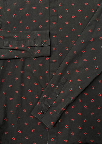 2010 Givenchy ‘Stars’ Monogram Button Down Shirt