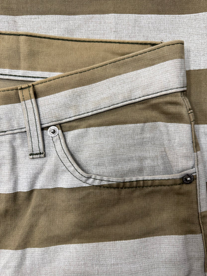 SS1999 Helmut Lang ‘Prisoner’ Paint Striped Denim