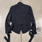 Ann Demeulemeester High-Neck Zip Bondage Jacket