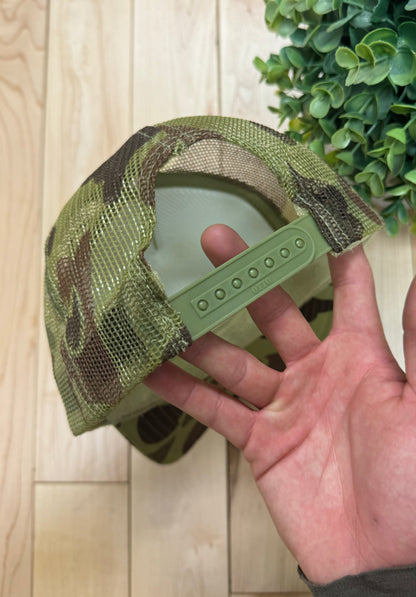 Spring Summer 2024 Kapital Kountry Camo Mesh Trucker Hat