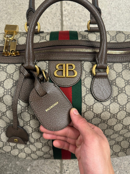 SS2022 Balenciaga x Gucci ‘Hacker Project’ Duffle Bag