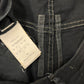 Rick Owens ‘Detroit Cut’ Waxed Black Denim