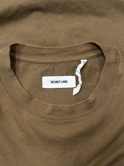 Helmut Lang Double Layered Exposed Stitch Long Sleeve Shirt